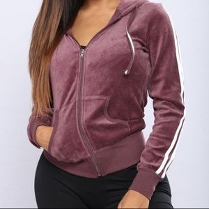 Fashion Nova Velour Jacket